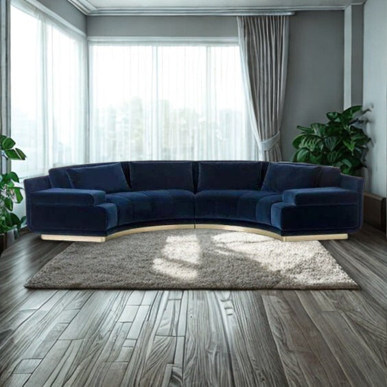 BIANCA ROYAL BLUE SECTIONAL